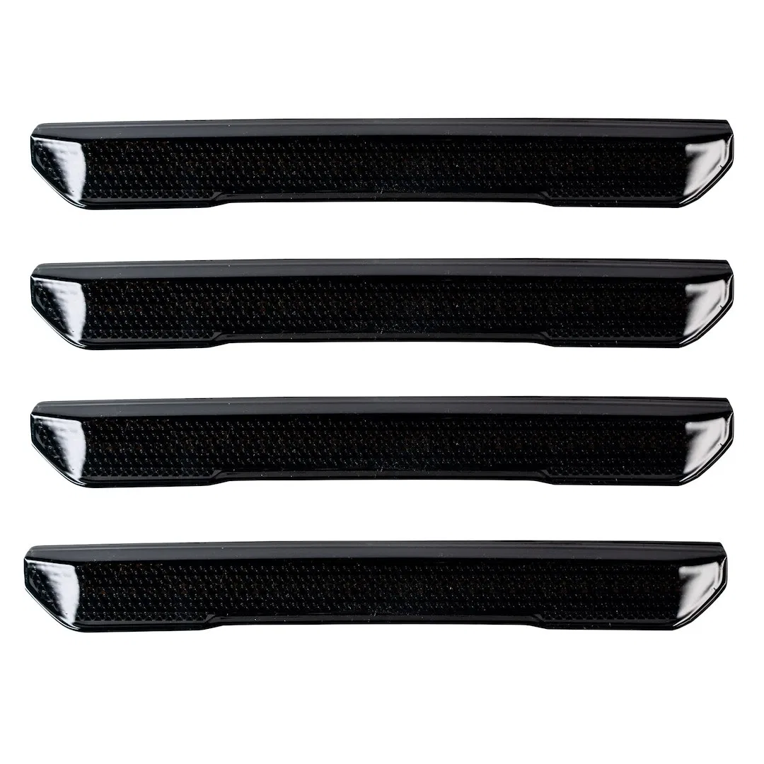 264230WHBK – RECON ACCESS Side Marker Light, Fender Smoke Lens Black Trim LED White Bulb Set Of 4